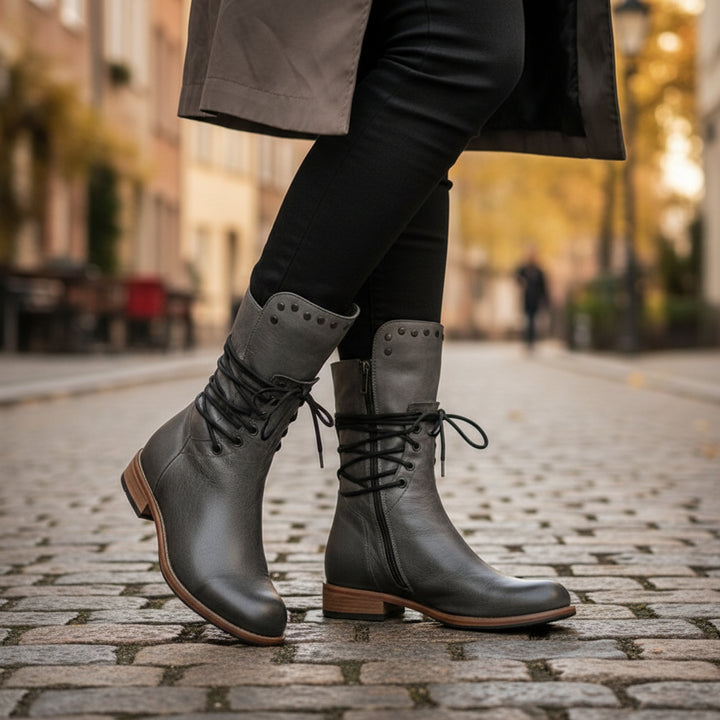 Robuste Vintage-Stiefel (Lela)