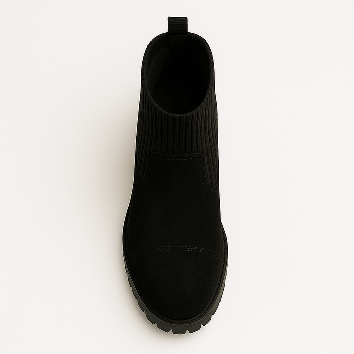 Moderne Low-Block-Stiefelette (Livia)