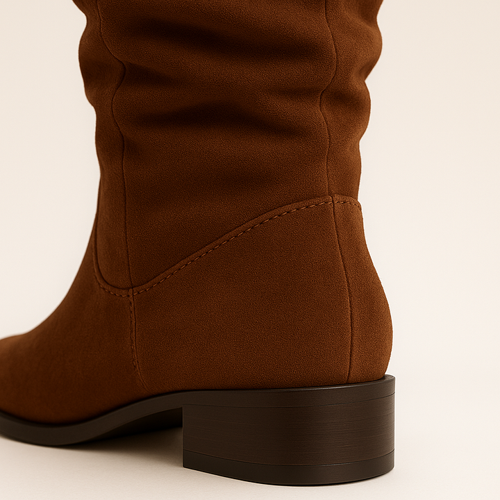 Knee-High Flanell Winterstiefel (Elise)