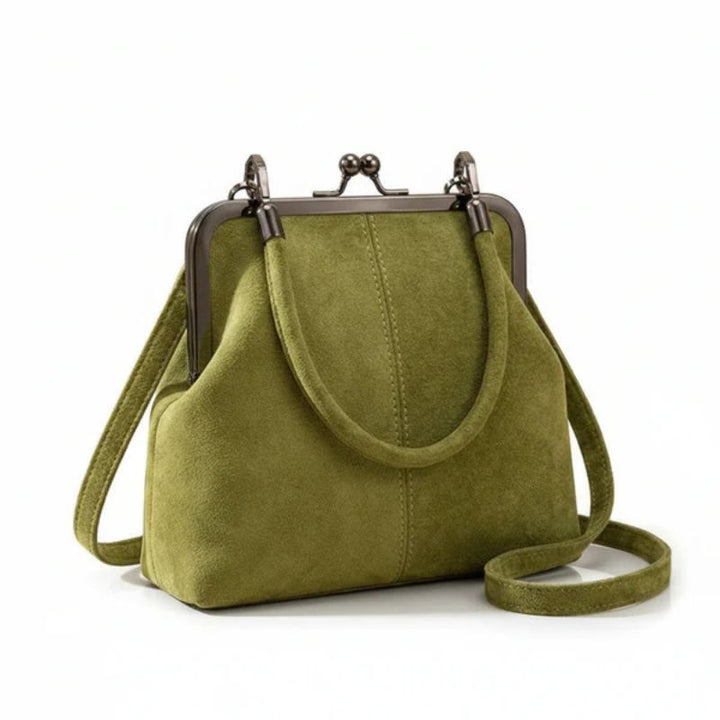 Veda – Handtasche aus strukturiertem pflanzlich gegerbtem Leder