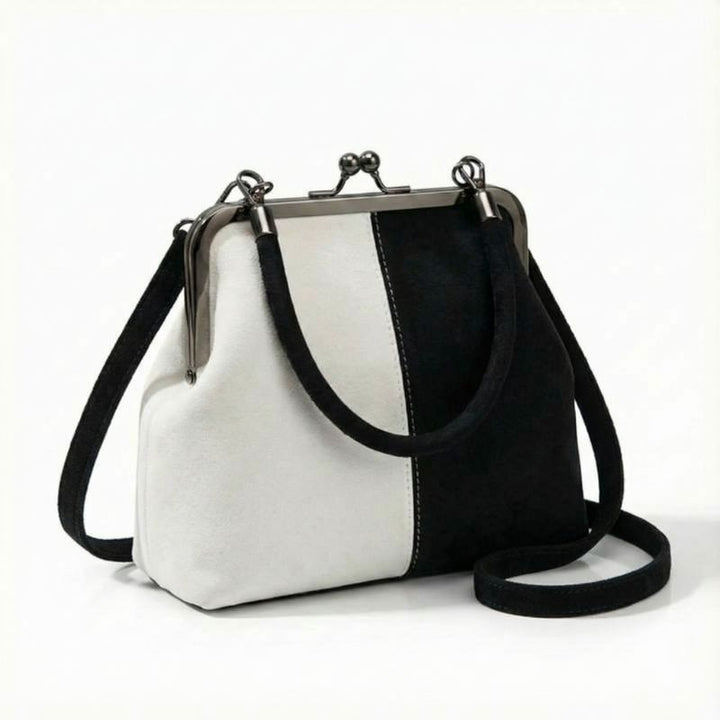 Veda – Handtasche aus strukturiertem pflanzlich gegerbtem Leder