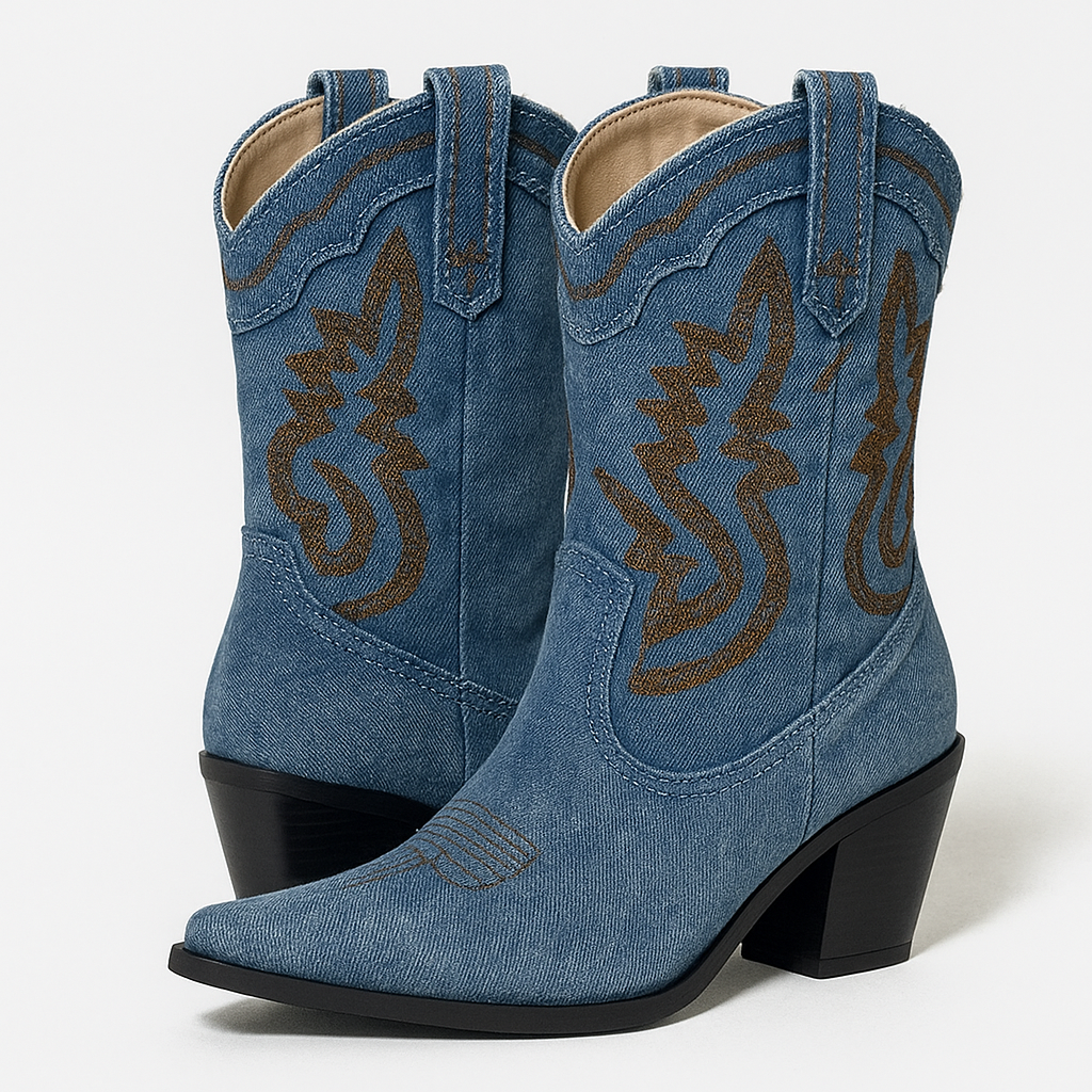 Denim Stiefelette (Veloria)