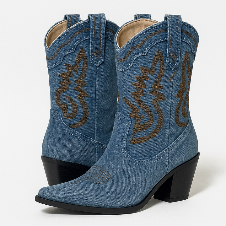 Denim Stiefelette (Veloria)