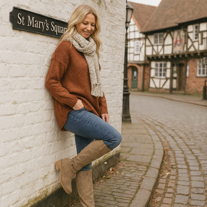 Moderne hohe Stiefel (Amara)