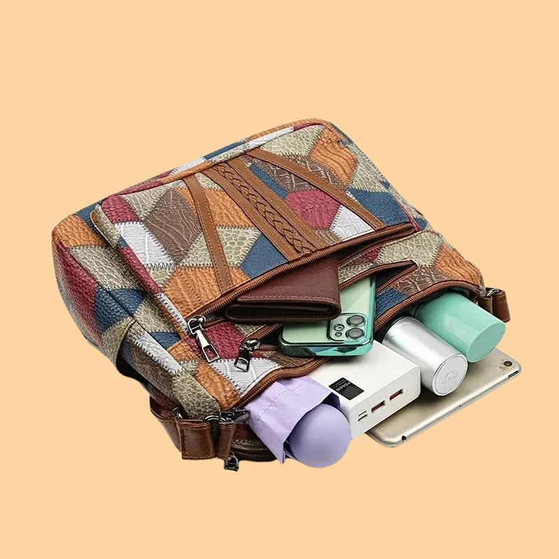 Handtasche aus edlem, pflanzlich gegerbtem Leder (Samina)