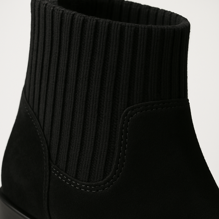 Moderne Low-Block-Stiefelette (Livia)