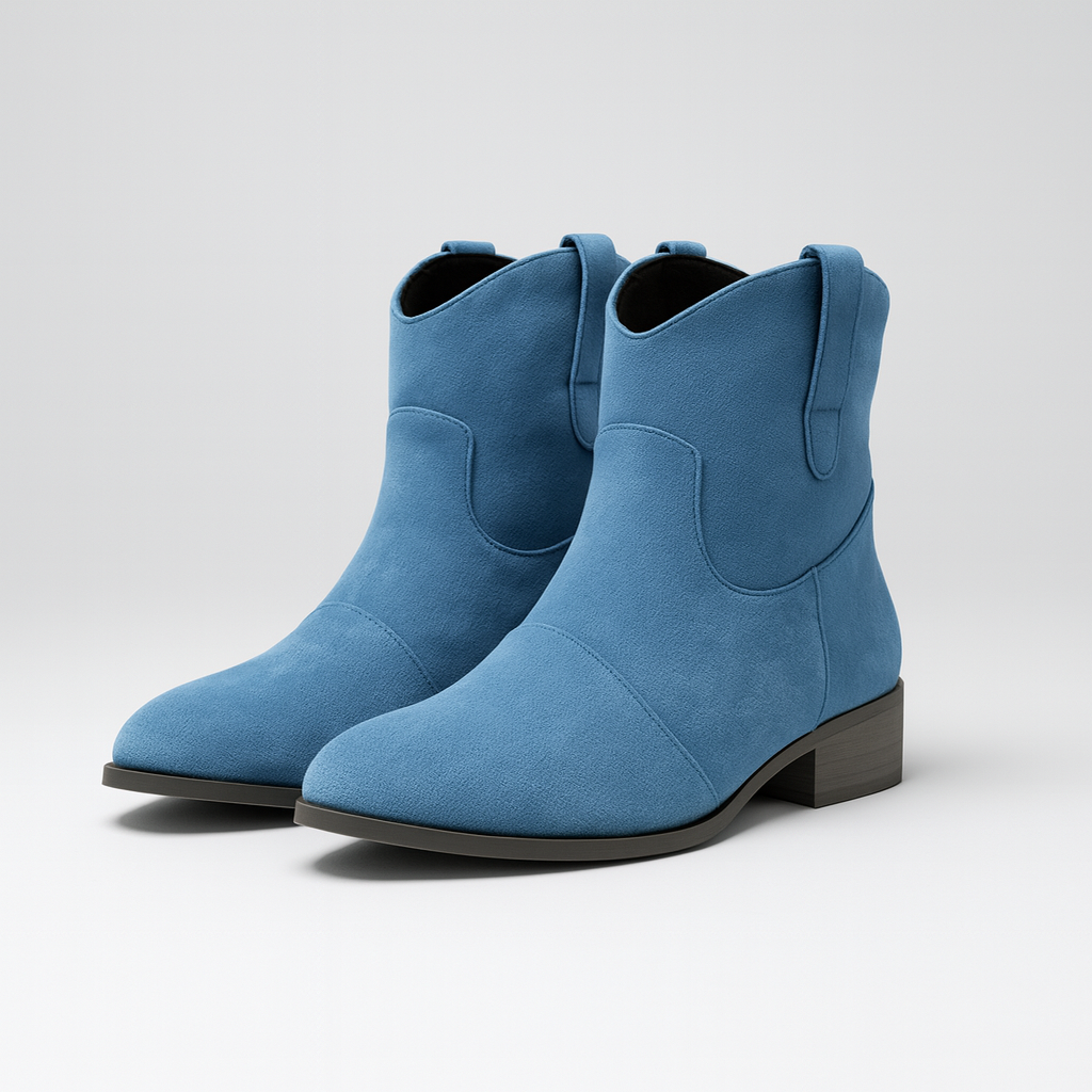 Charlotte – Orthopädische Wildleder-Stiefeletten