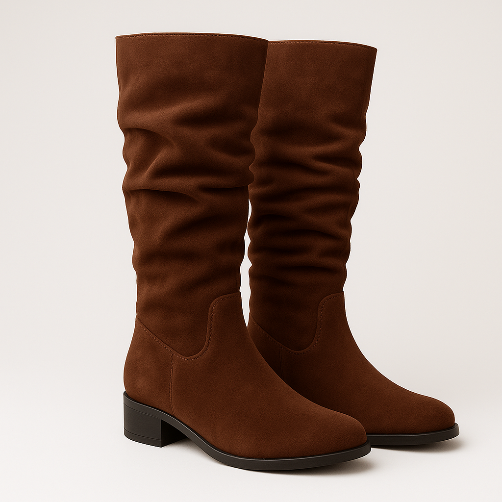 Knee-High Flanell Winterstiefel (Elise)