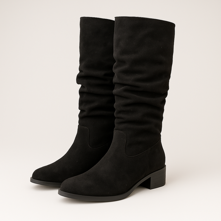 Knee-High Flanell Winterstiefel (Elise)