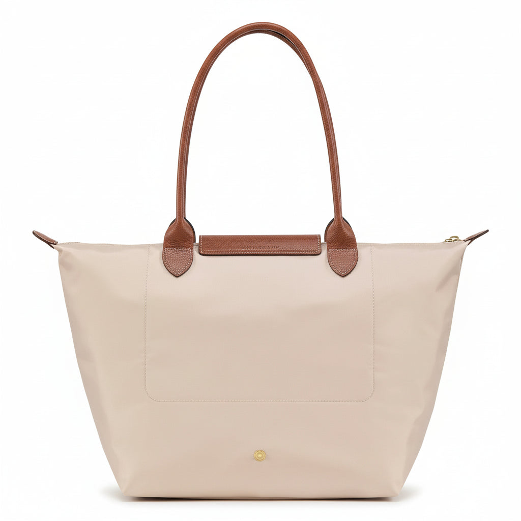 Große Le Pliage Tasche, Beige