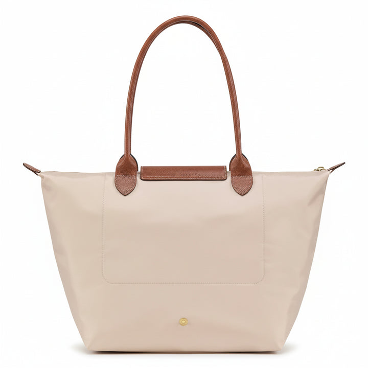 Große Le Pliage Tasche, Beige
