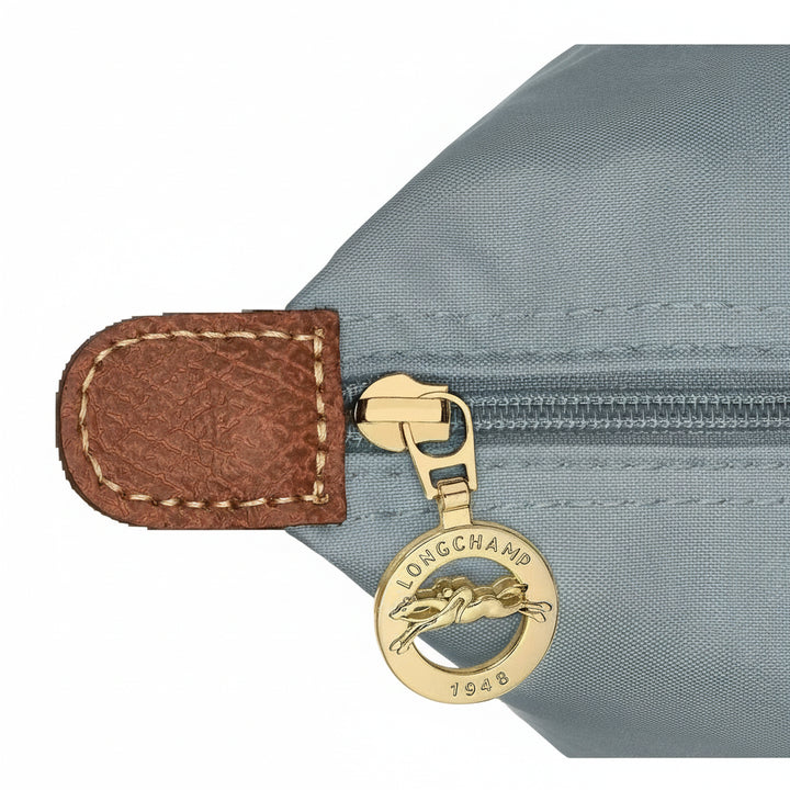 Große Le Pliage Tasche, Hellgrau