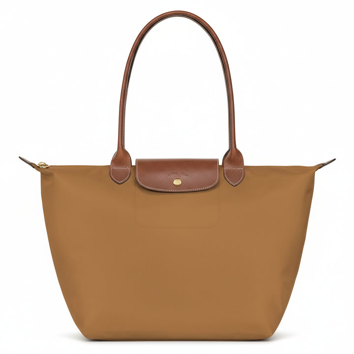 Große Le Pliage Tasche, Karamell