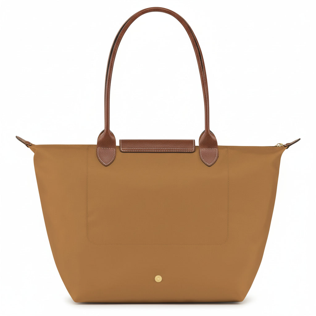 Große Le Pliage Tasche, Karamell
