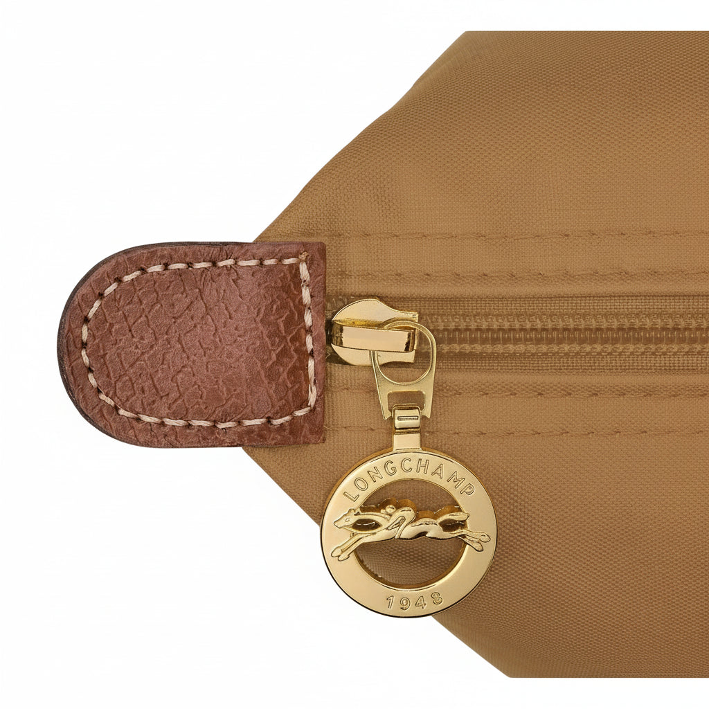 Große Le Pliage Tasche, Karamell