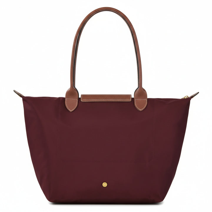 Große Tasche Le Pliage, Burgunder