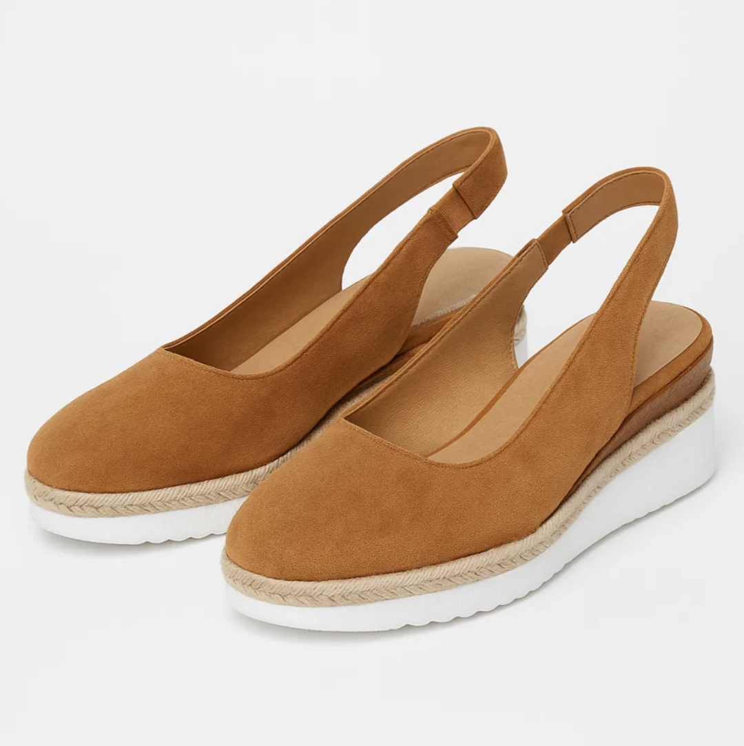 Slingback-Plateau-Espadrilles (Annika)