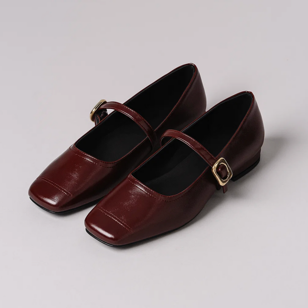 Elegante Riemchen-Ballerinas (Violetta)