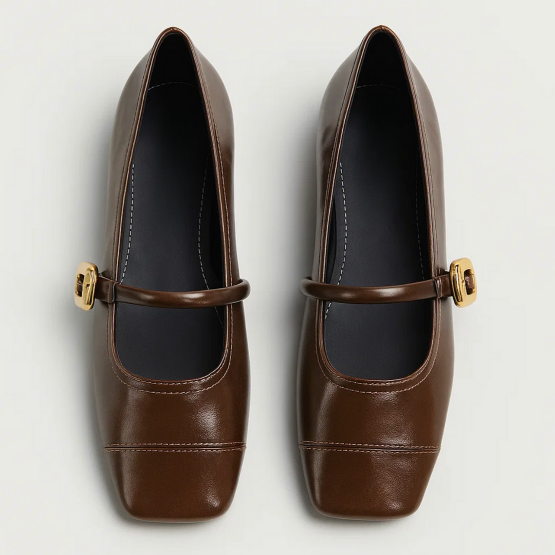 Elegante Riemchen-Ballerinas (Violetta)