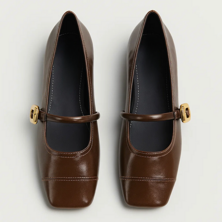 Elegante Riemchen-Ballerinas (Violetta)