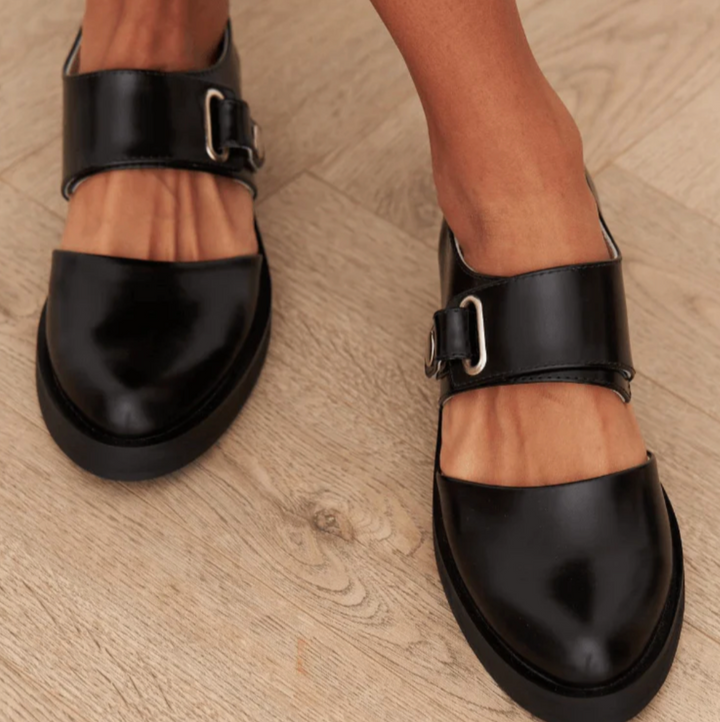Urban Chic Buckle Flats (Marleen)