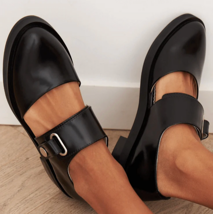 Urban Chic Buckle Flats (Marleen)