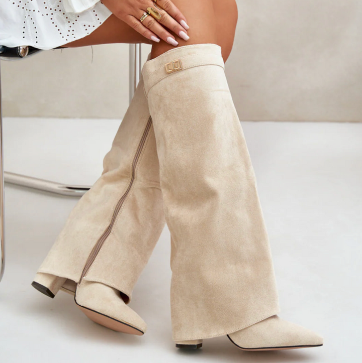 Hohe Suede Stiefel (Elisanne)