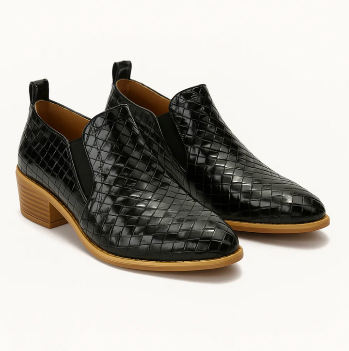 Luxe Weave Loafers (Elena)