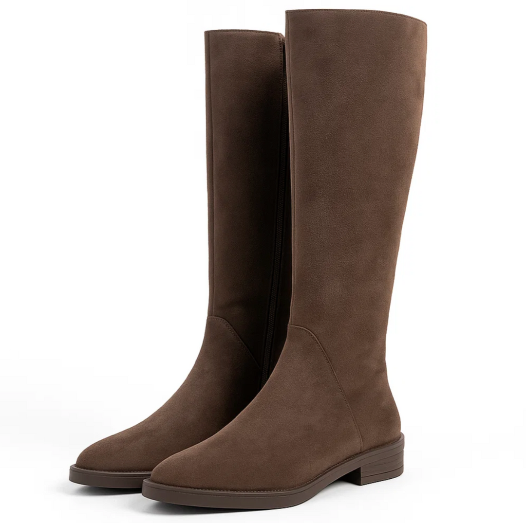 Klassische Suede Stiefel (Mariette)