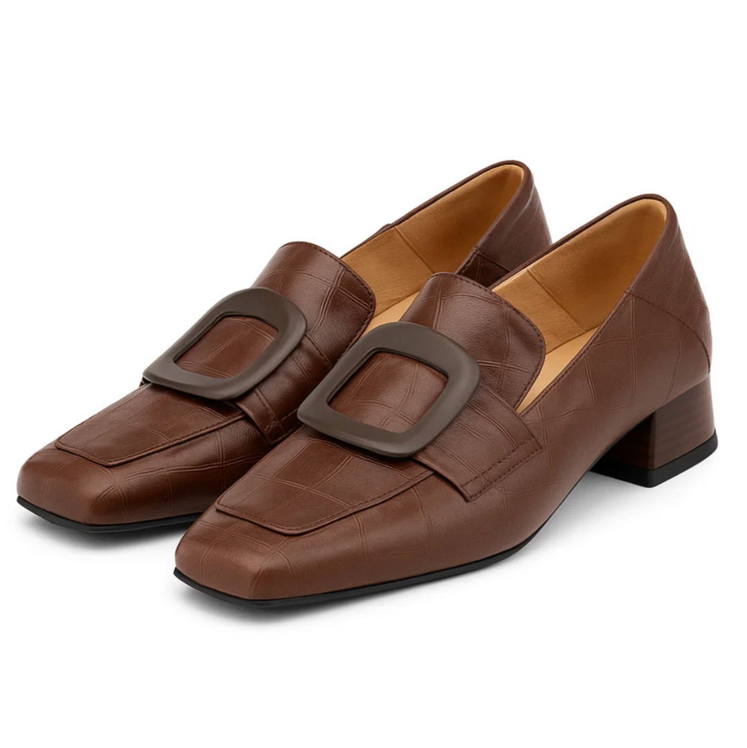 Classic Buckle Loafers (Helena)