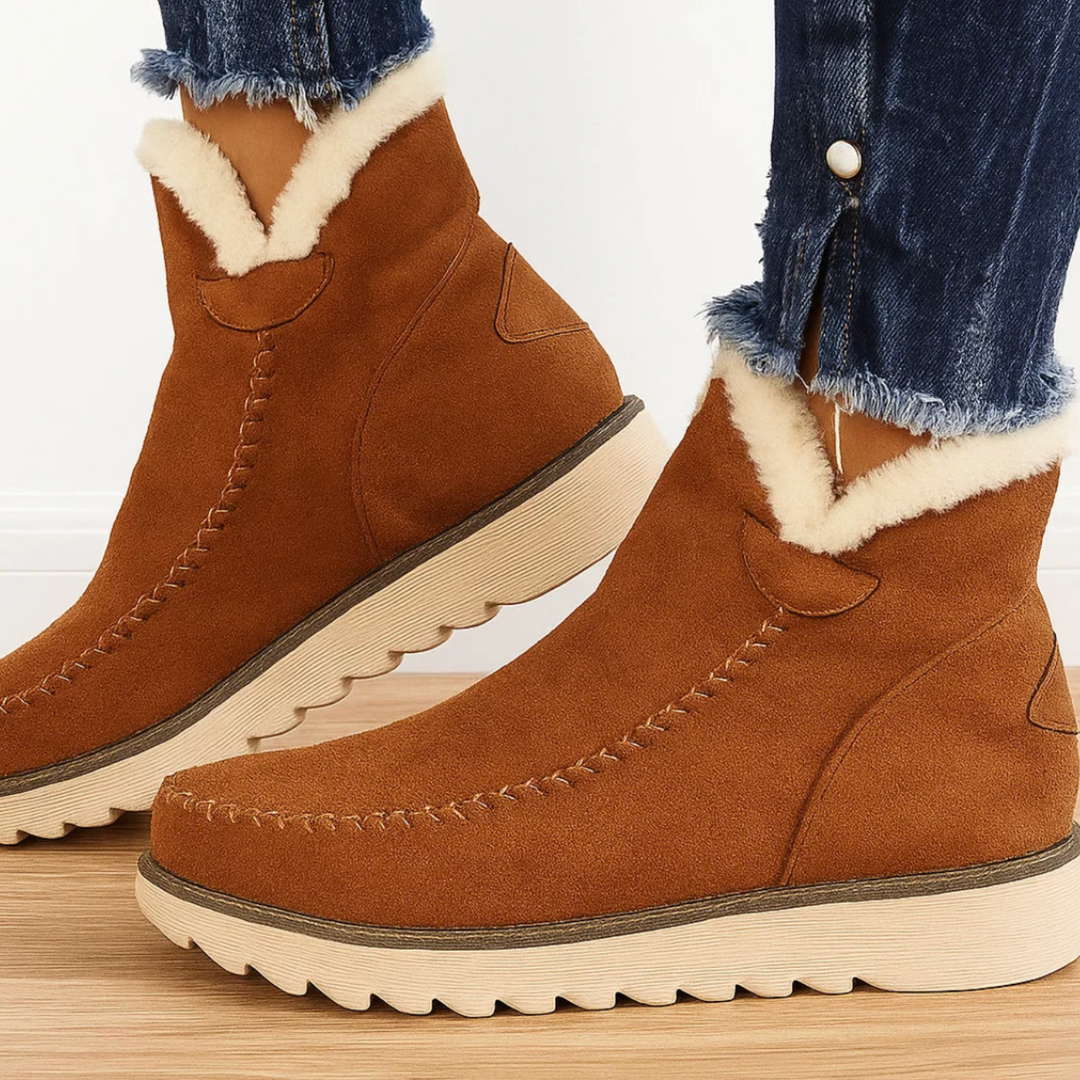 Gefütterte Winter Stiefeletten (Leona)