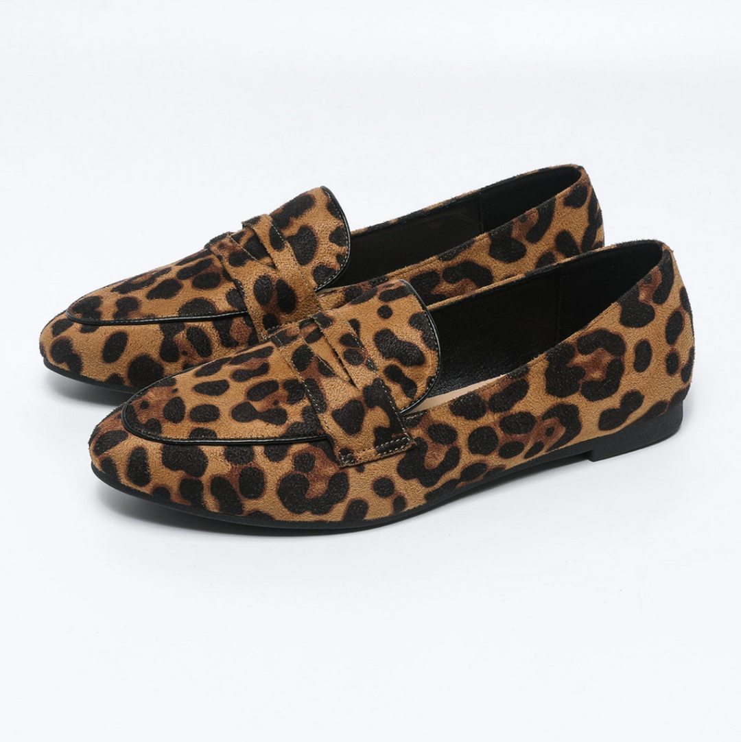 Leopard Loafers (Amara)