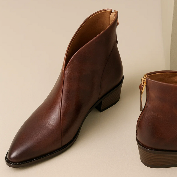 Lederne Stiefeletten (Serafina)