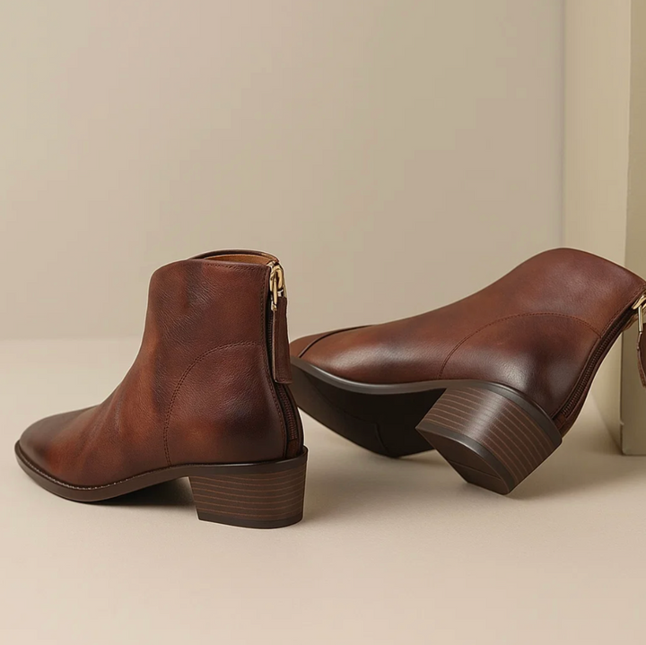 Lederne Stiefeletten (Serafina)