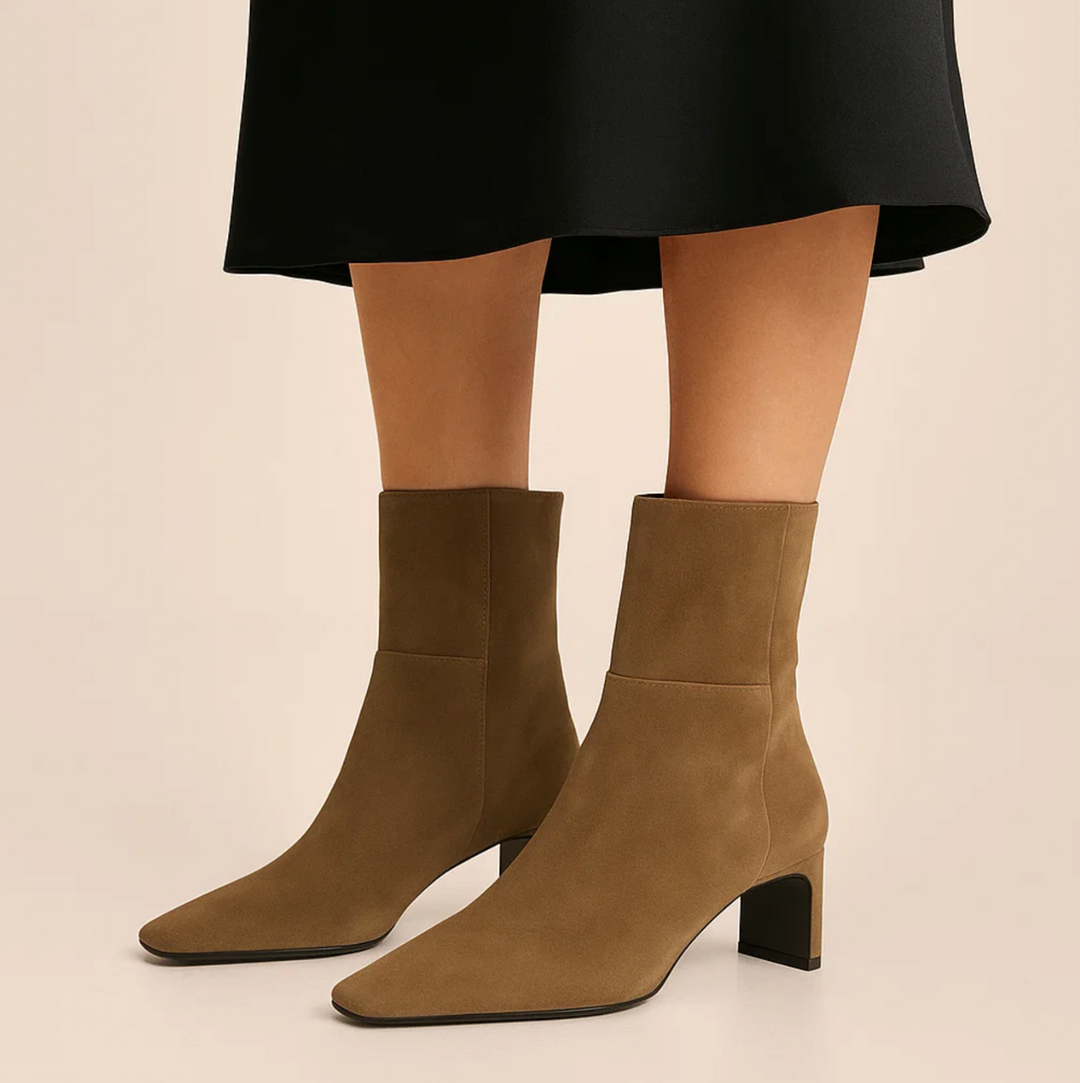 Elegante Suede Stiefeletten (Tamina)