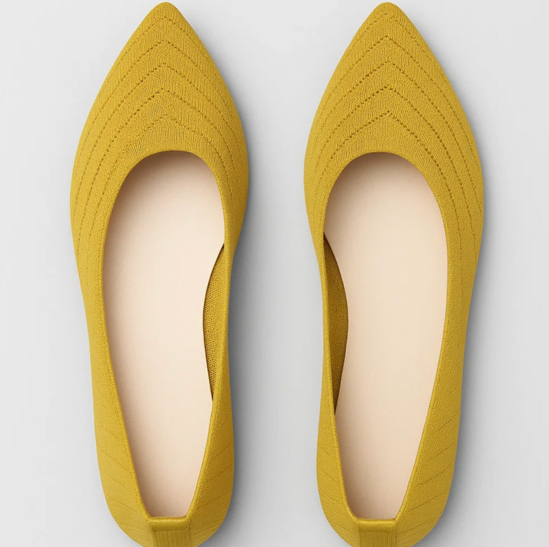 Elegant Knit Ballerinas (Noelia)