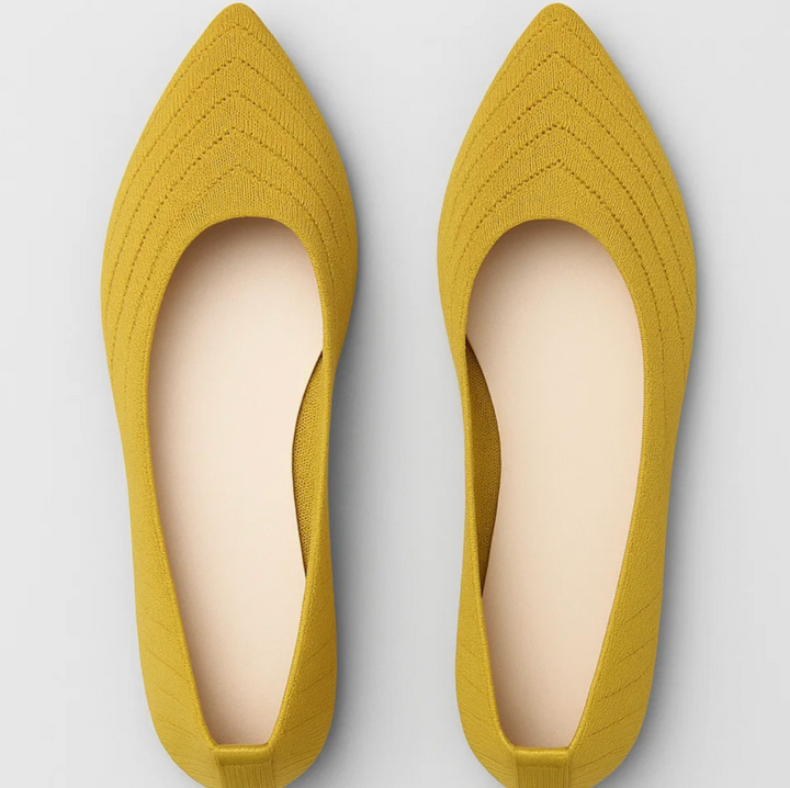 Elegant Knit Ballerinas (Noelia)