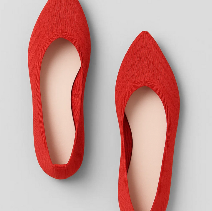 Elegant Knit Ballerinas (Noelia)