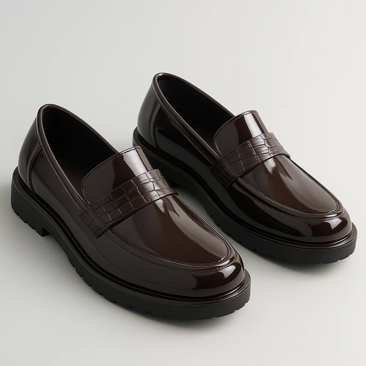 Glossy Comfort Loafers (Ivanna)