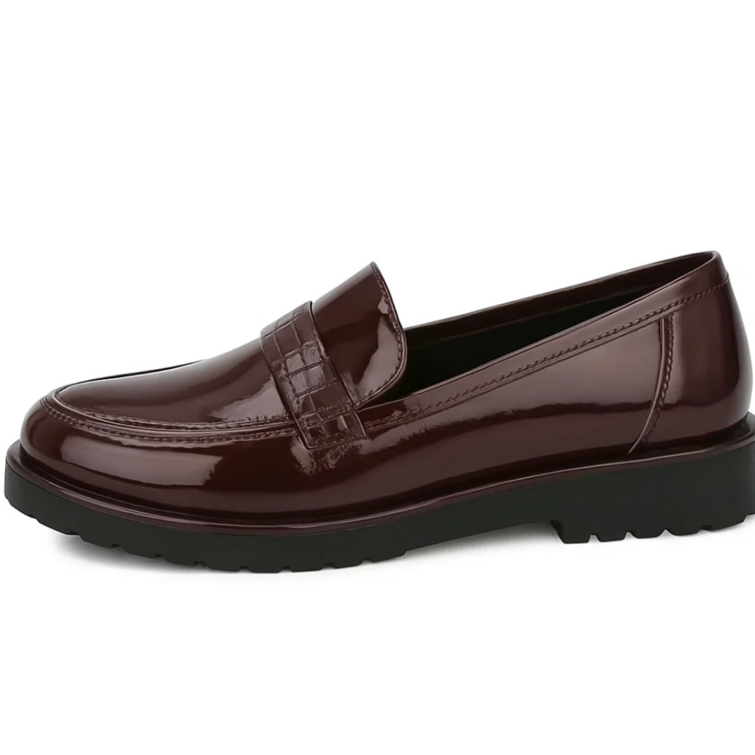 Glossy Comfort Loafers (Ivanna)
