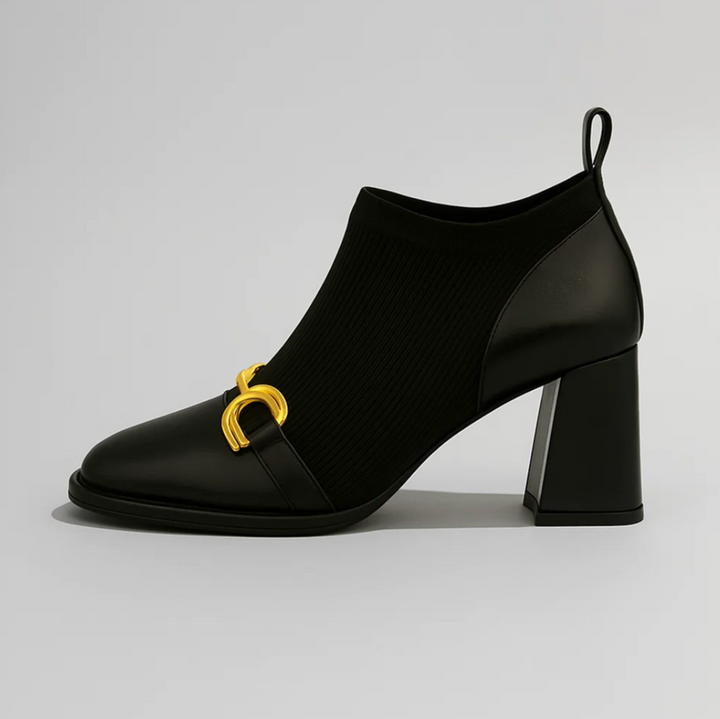 Knit Block Heels (Marielle)