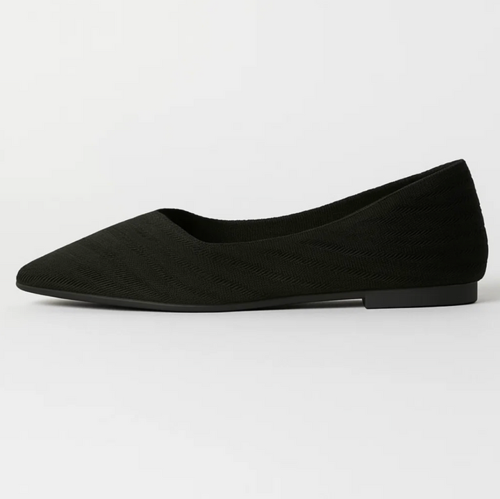 Elegant Knit Ballerinas (Noelia)