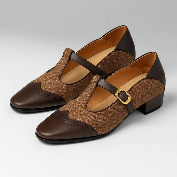 Vintage T-Bar Pumps (Renata)