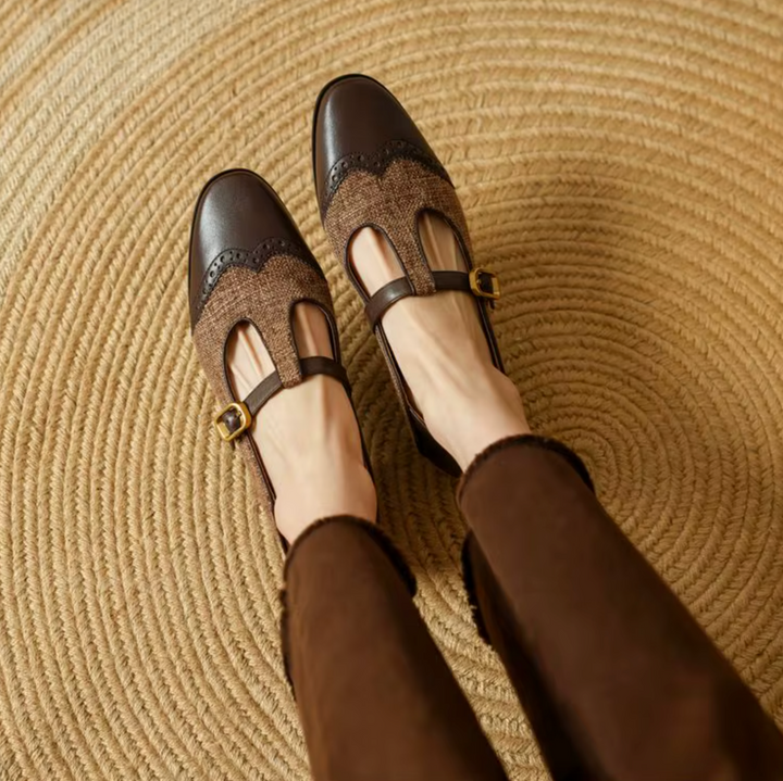 Vintage T-Bar Pumps (Renata)