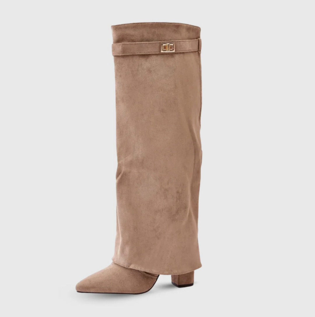 Hohe Suede Stiefel (Elisanne)