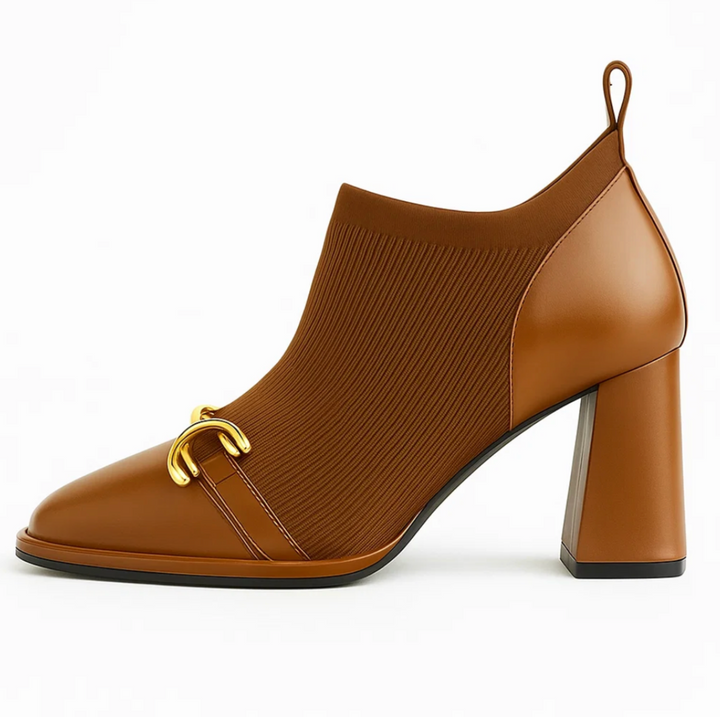 Knit Block Heels (Marielle)