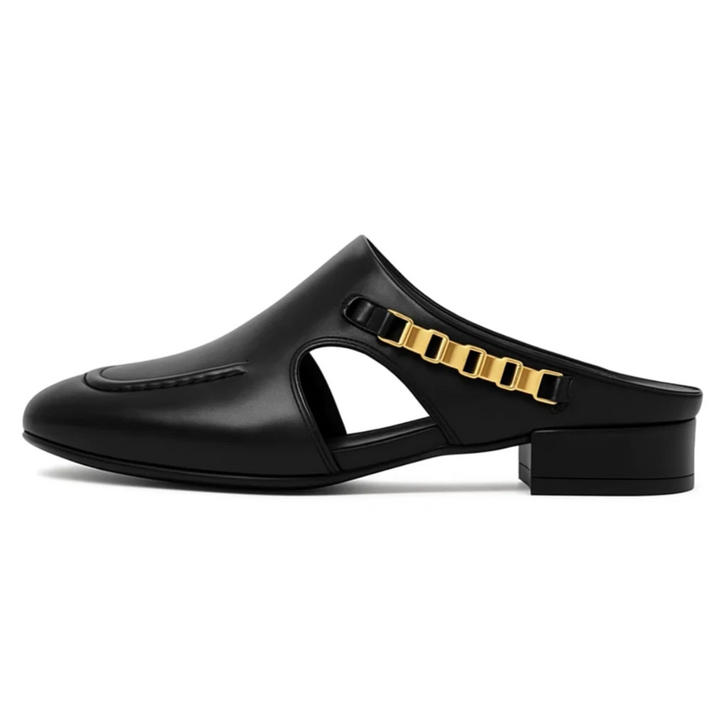 Leder Slingback Loafers (Alina)