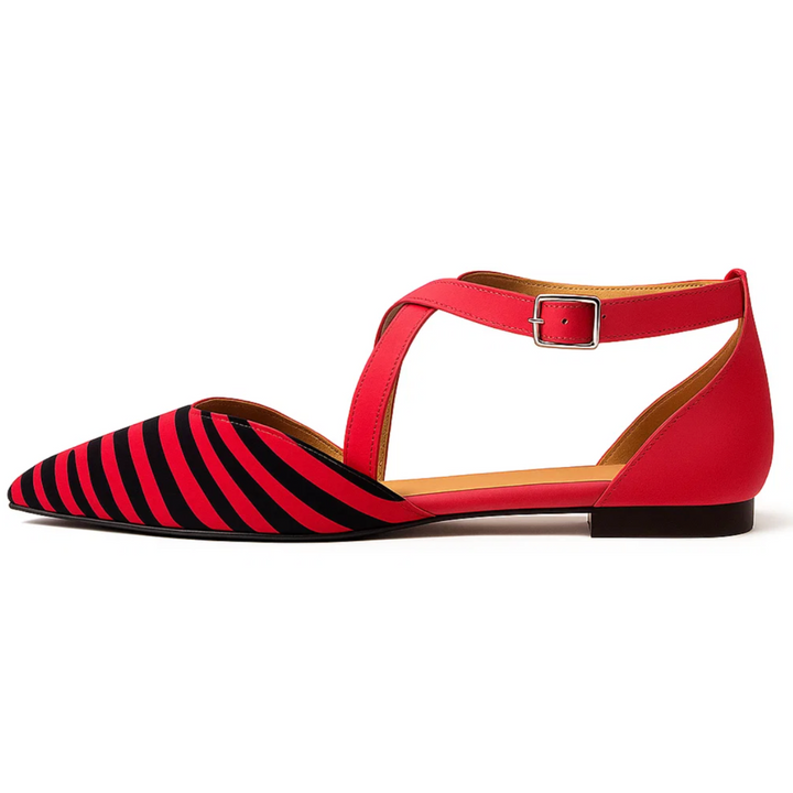 Zebra Chic Ballerinas (Elayna)