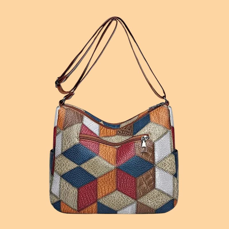 Handtasche aus edlem, pflanzlich gegerbtem Leder (Samina)