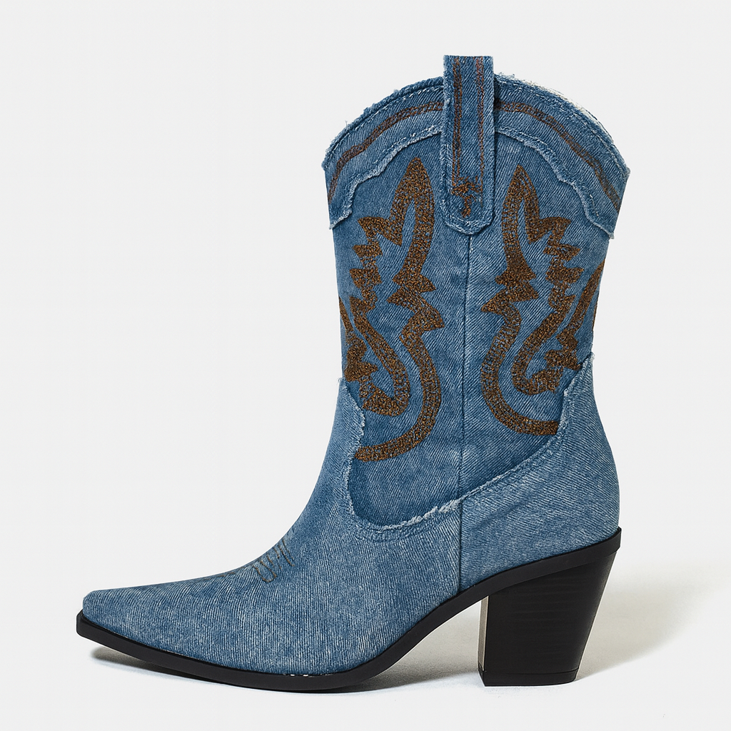 Denim Stiefelette (Veloria)